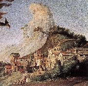Piero di Cosimo Perseus Frees Andromeda (detail) Sweden oil painting artist